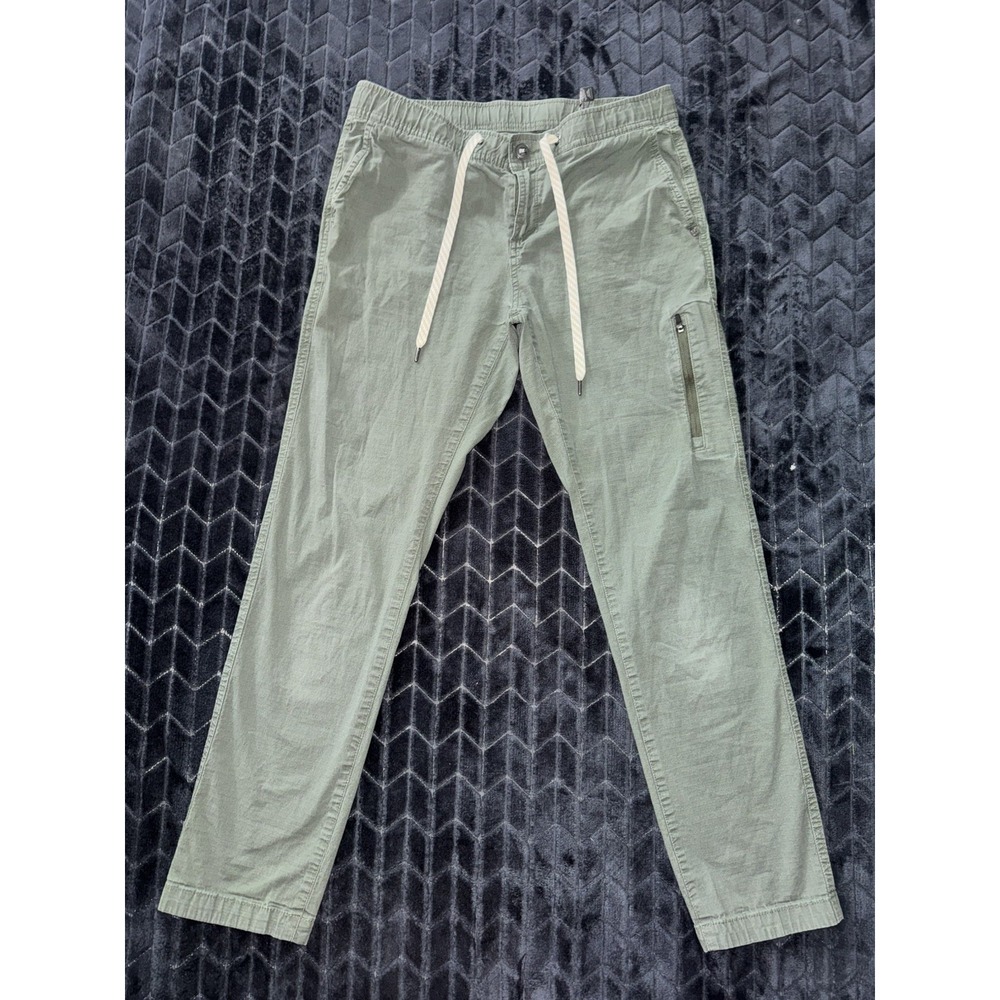 Vuori Mens Medium Green Ripstop Climber Jogger Drawstring Hiking Size M